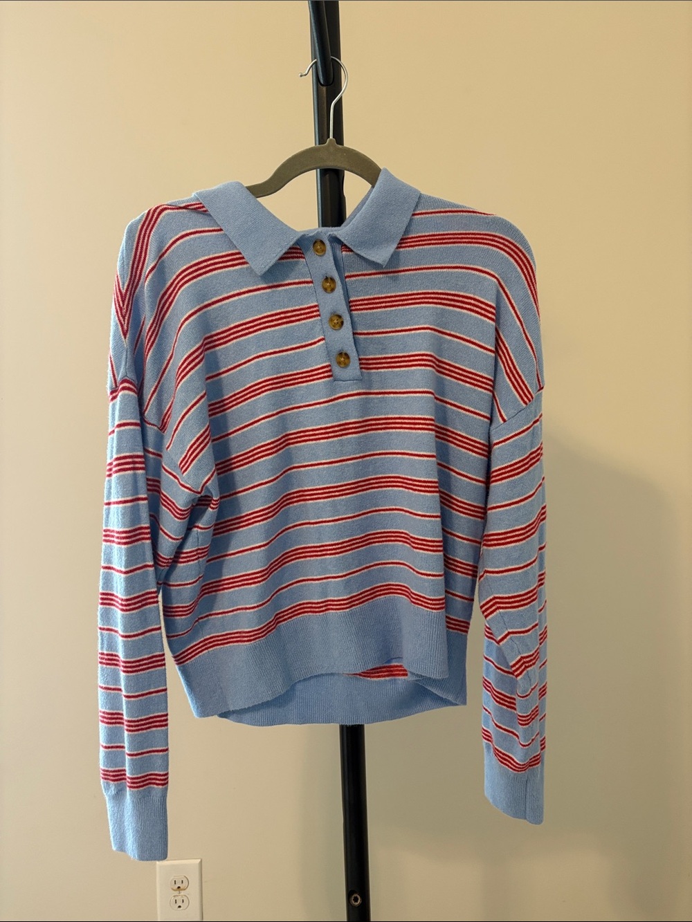 Gap Cashsoft polo sweater